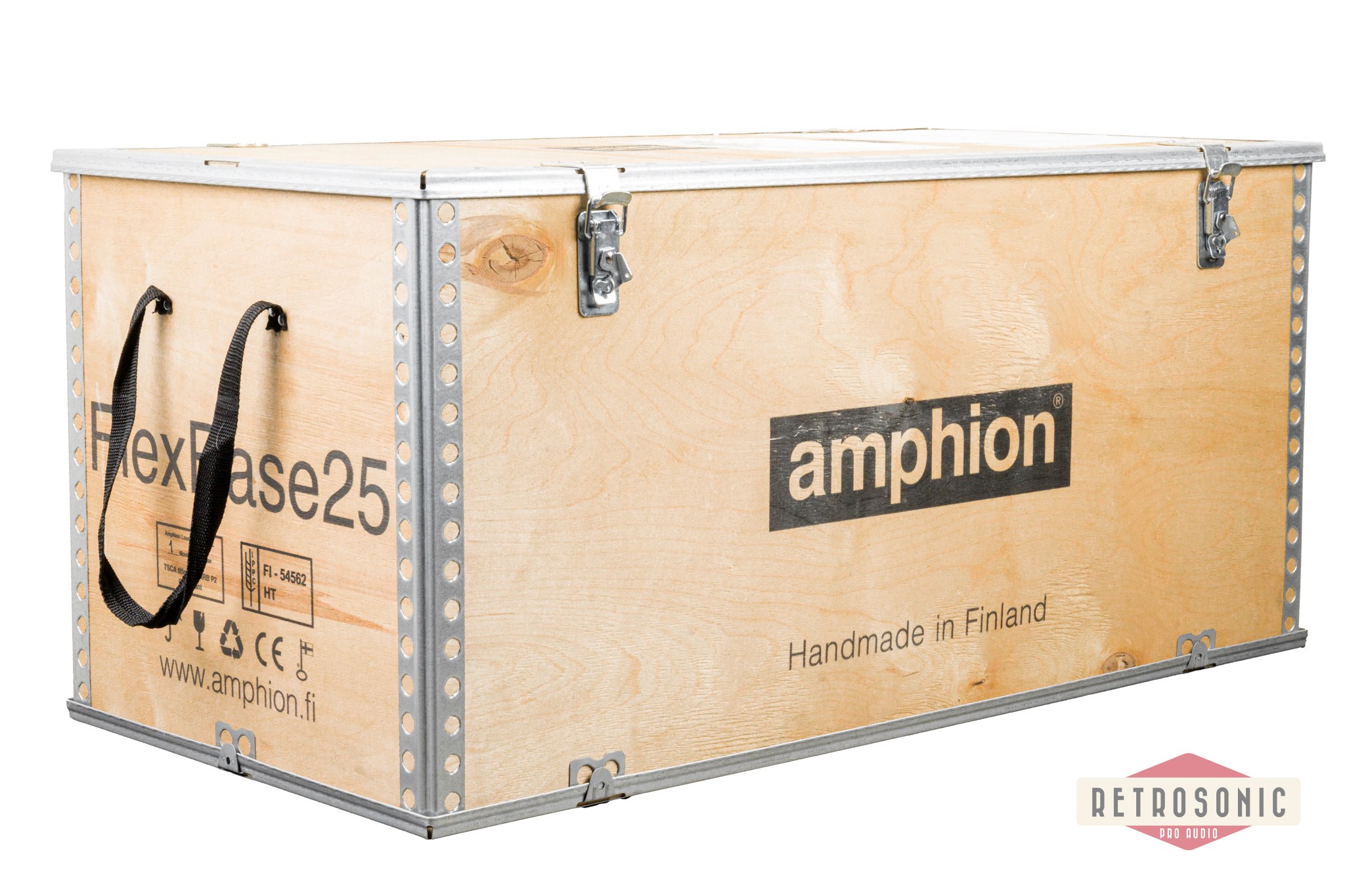 Amphion FlexBase25 subwoofer including FlexAmp 1200