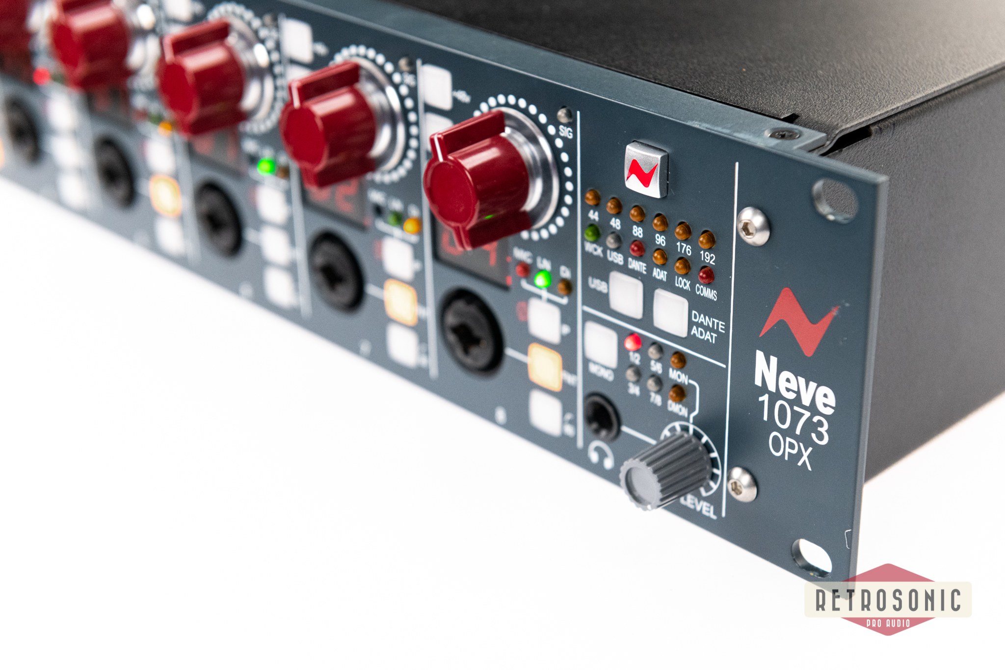 AMS Neve OPX 1073 8 Ch Mic Pre w. USB/Dante I/O