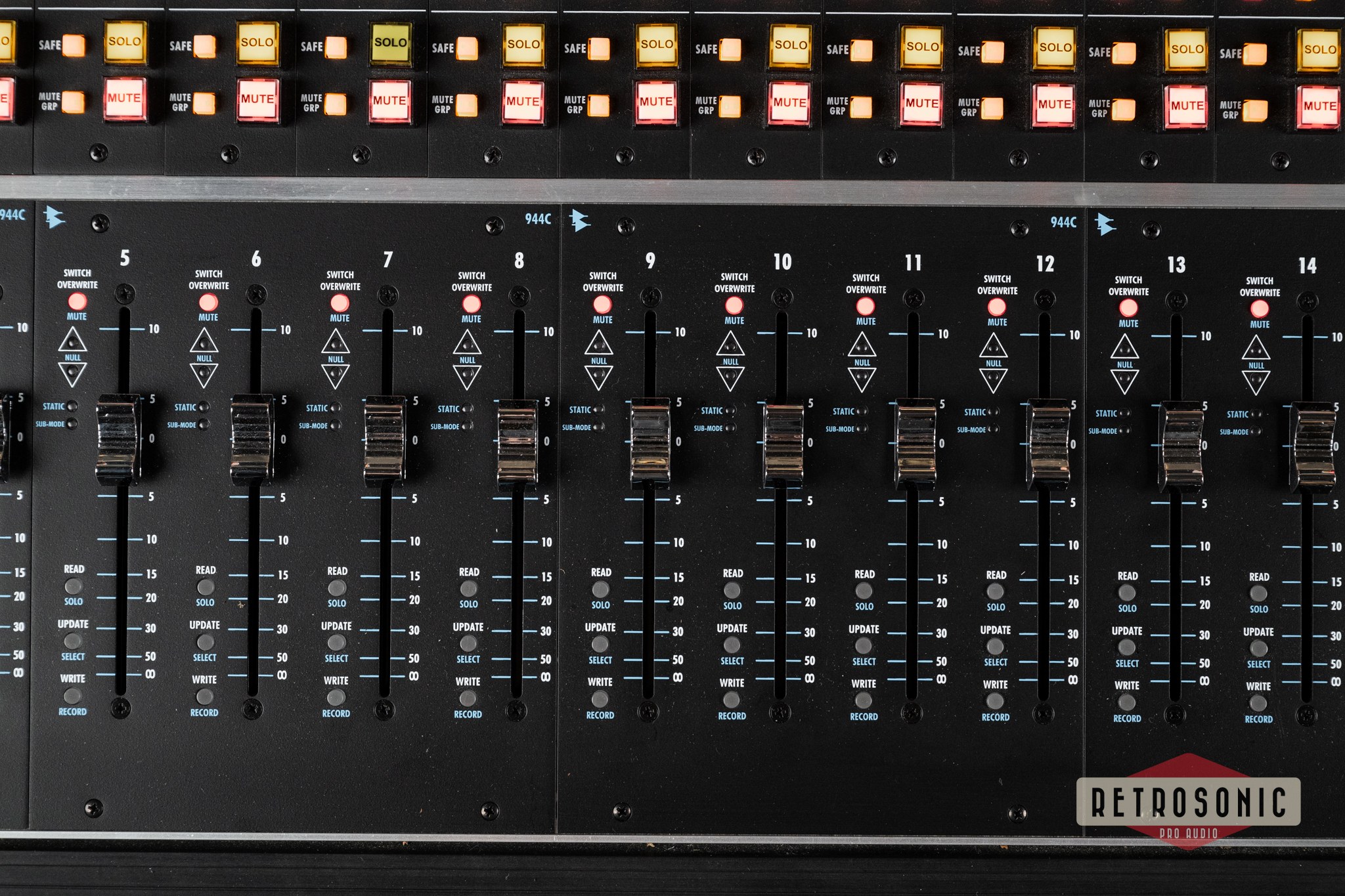 Api Audio 1608-IIA Mixing Console with Automation