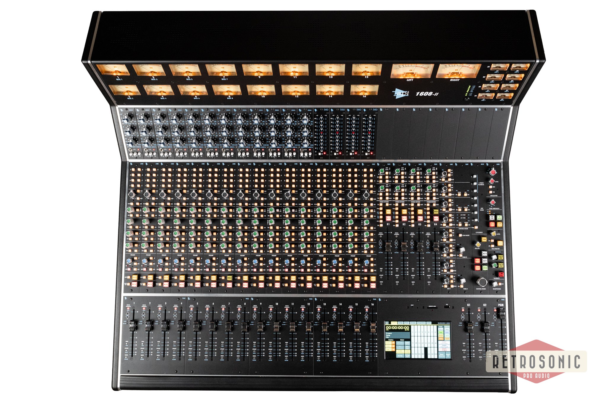 Api Audio 1608-IIA Mixing Console with Automation