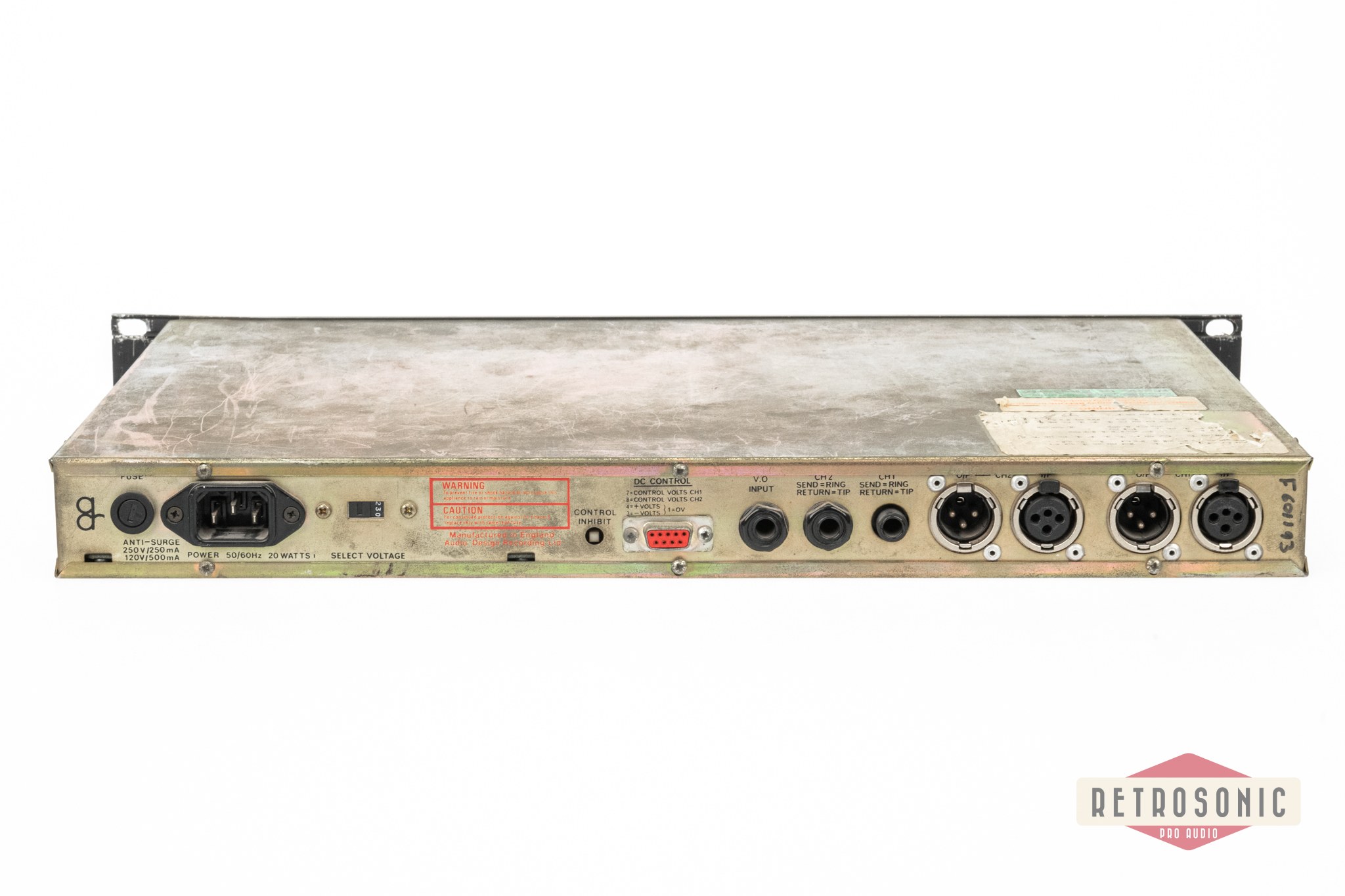 Audio Design Ltd F601 RS Superdynamic Limiter