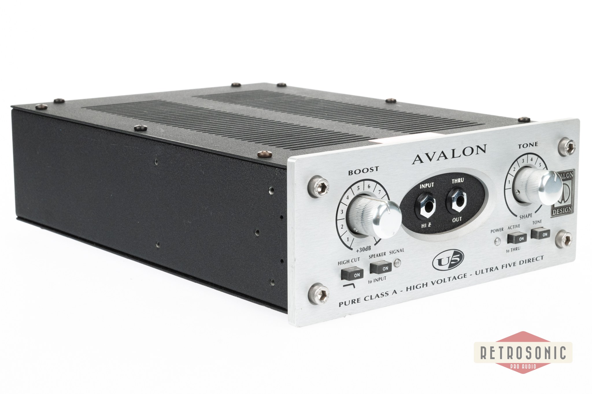 Avalon U5 Mono Instrument DI Preamp