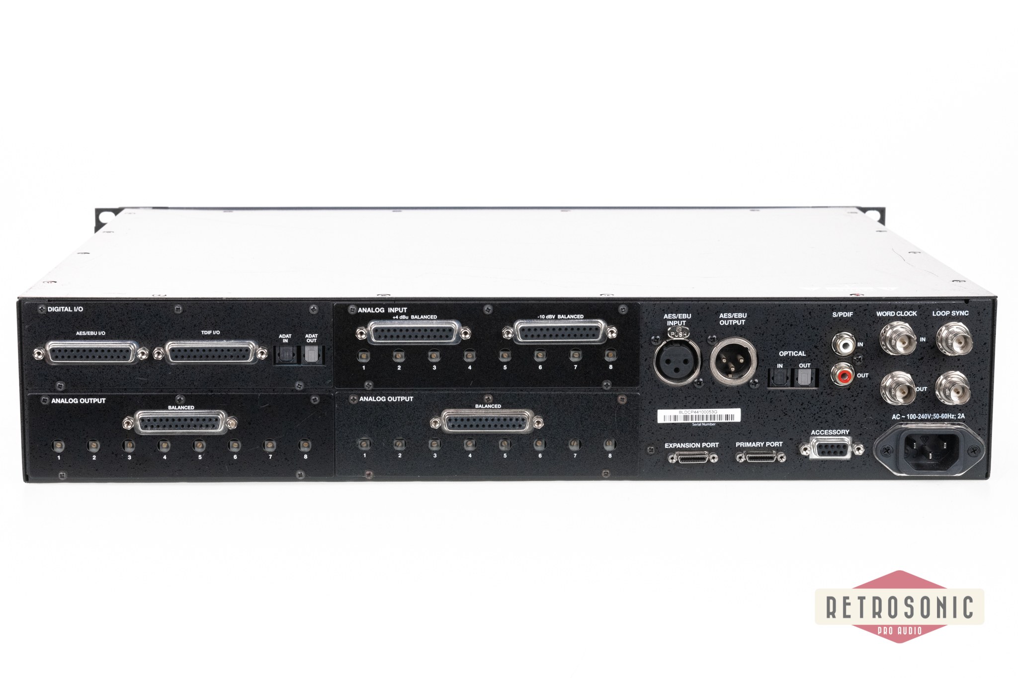 Avid HD I/O 8x8x8 Pro Tools HD / HDX Audio Interface #11