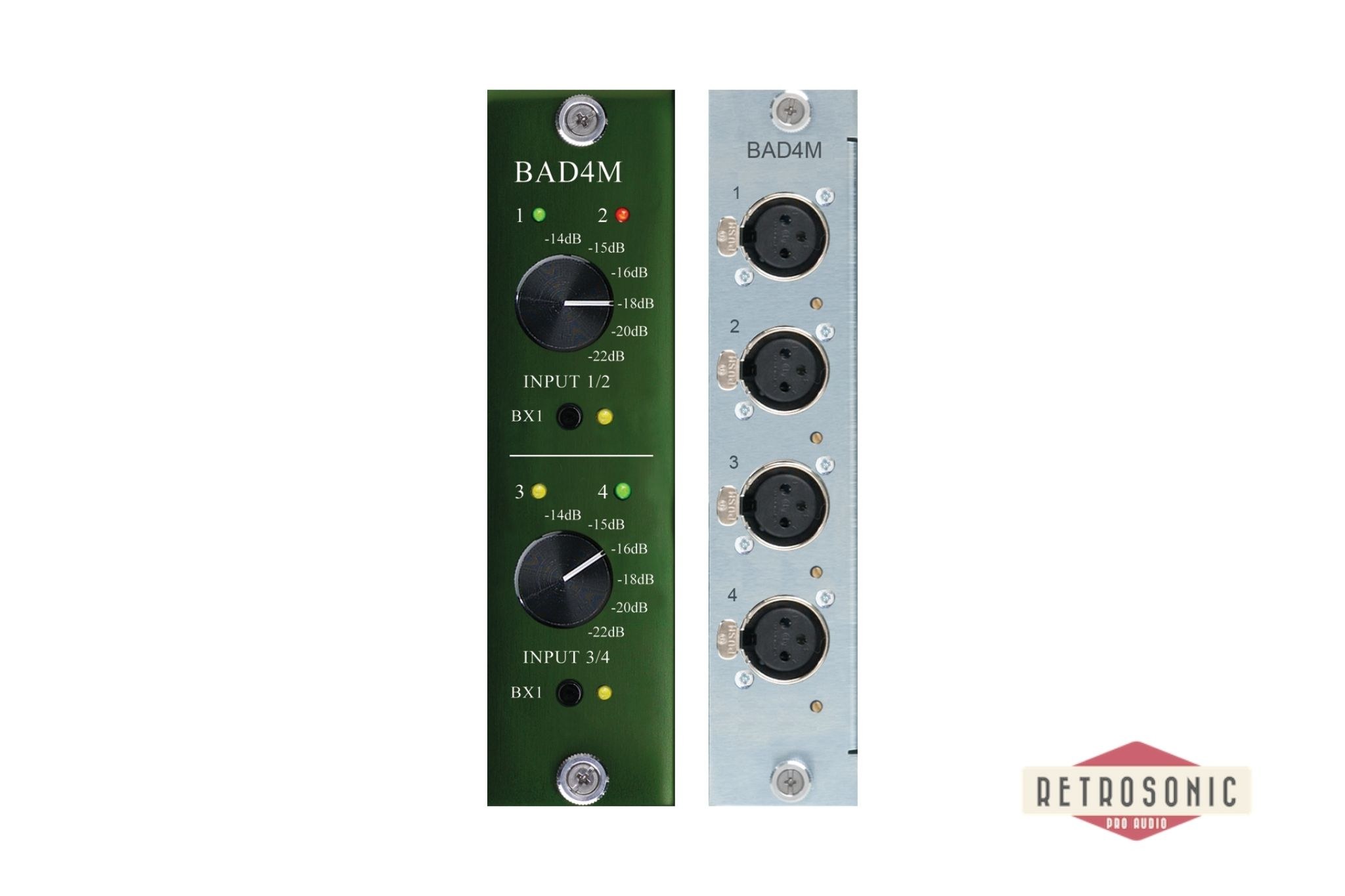 BURL BAD4M for B80 4-ch Mastering grade ADC