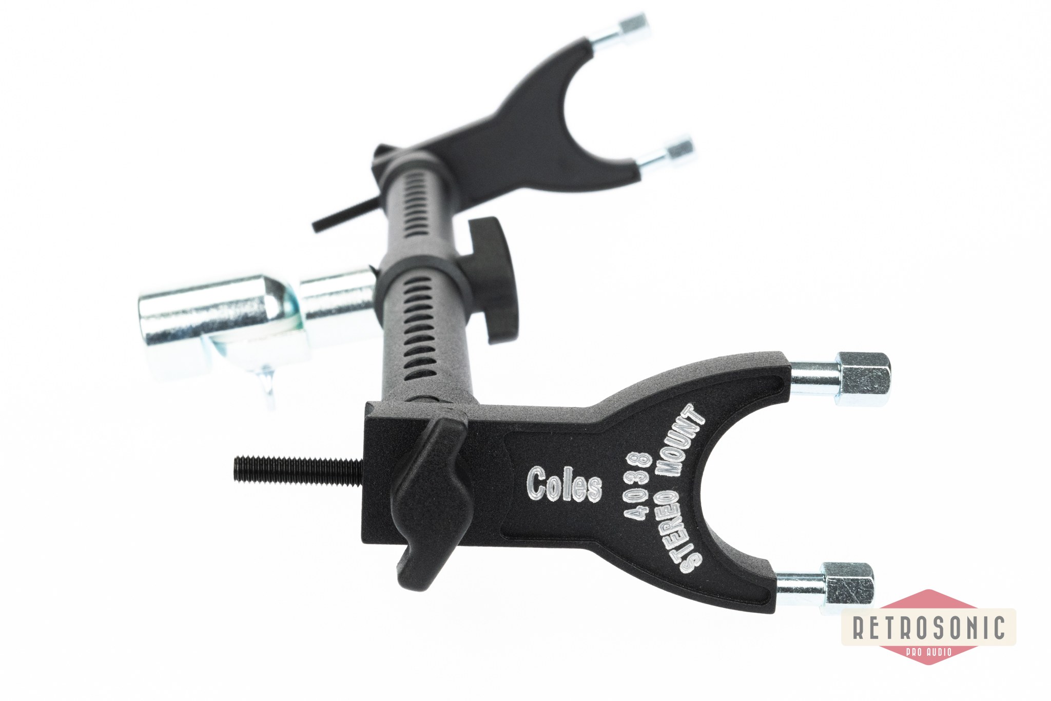 Coles 4038 Head to Head Mic Positioner Between Zero and 90 degrees