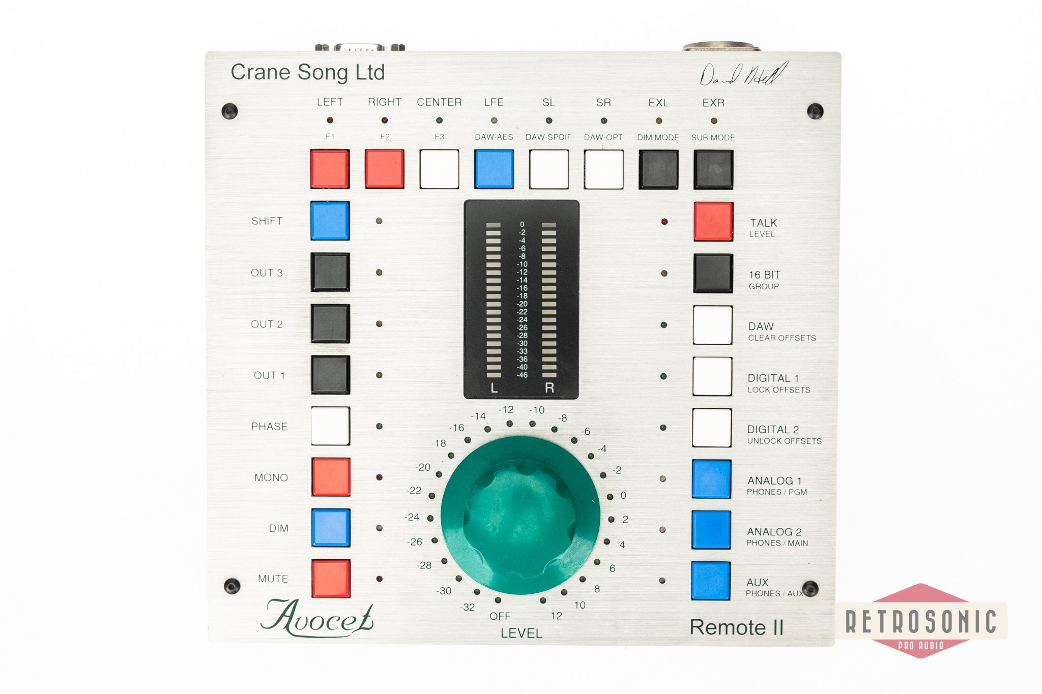 Crane Song Avocet I Monitor Controller (Upgraded to Quantum DAC)