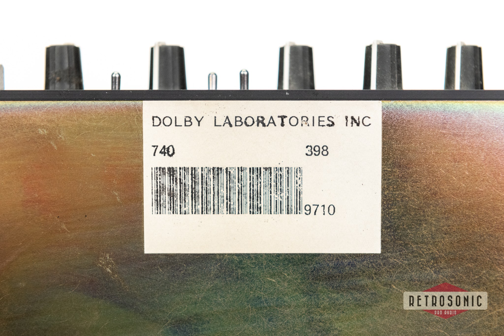 Dolby 740 Spectral Processor. Non working unit. For parts only.