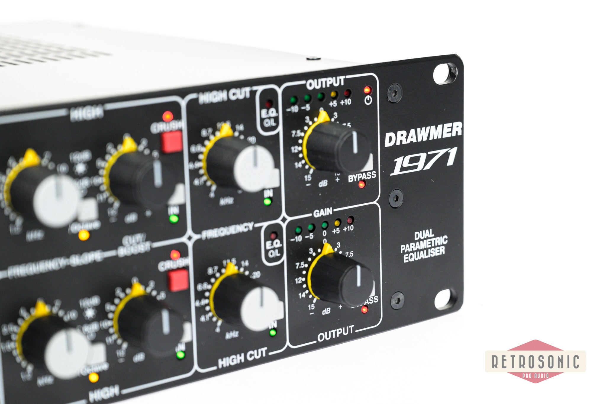 Drawmer 1971 Dual 4-band Parametric EQ