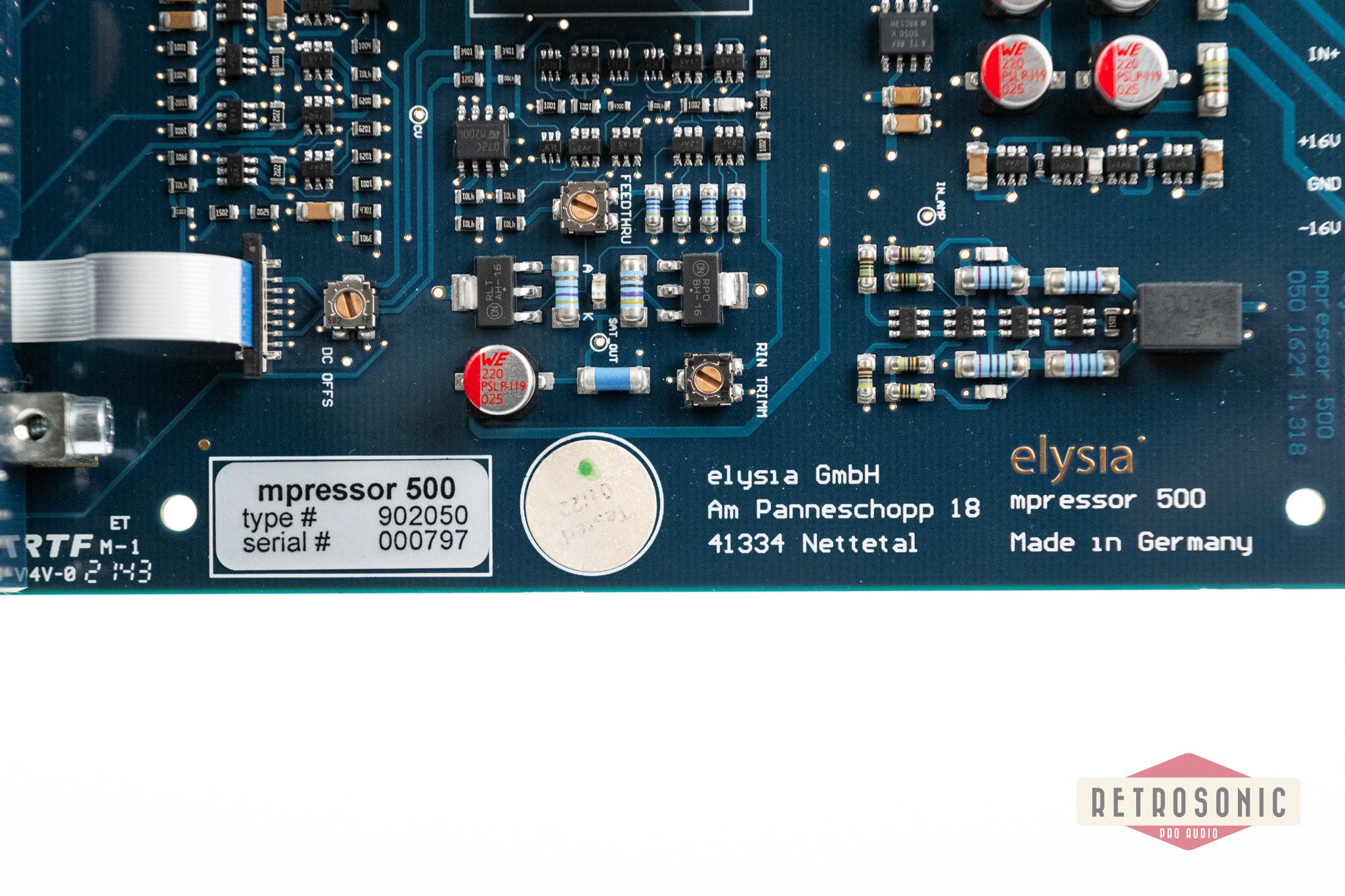 Elysia mPressor 500 Class-A Compressor