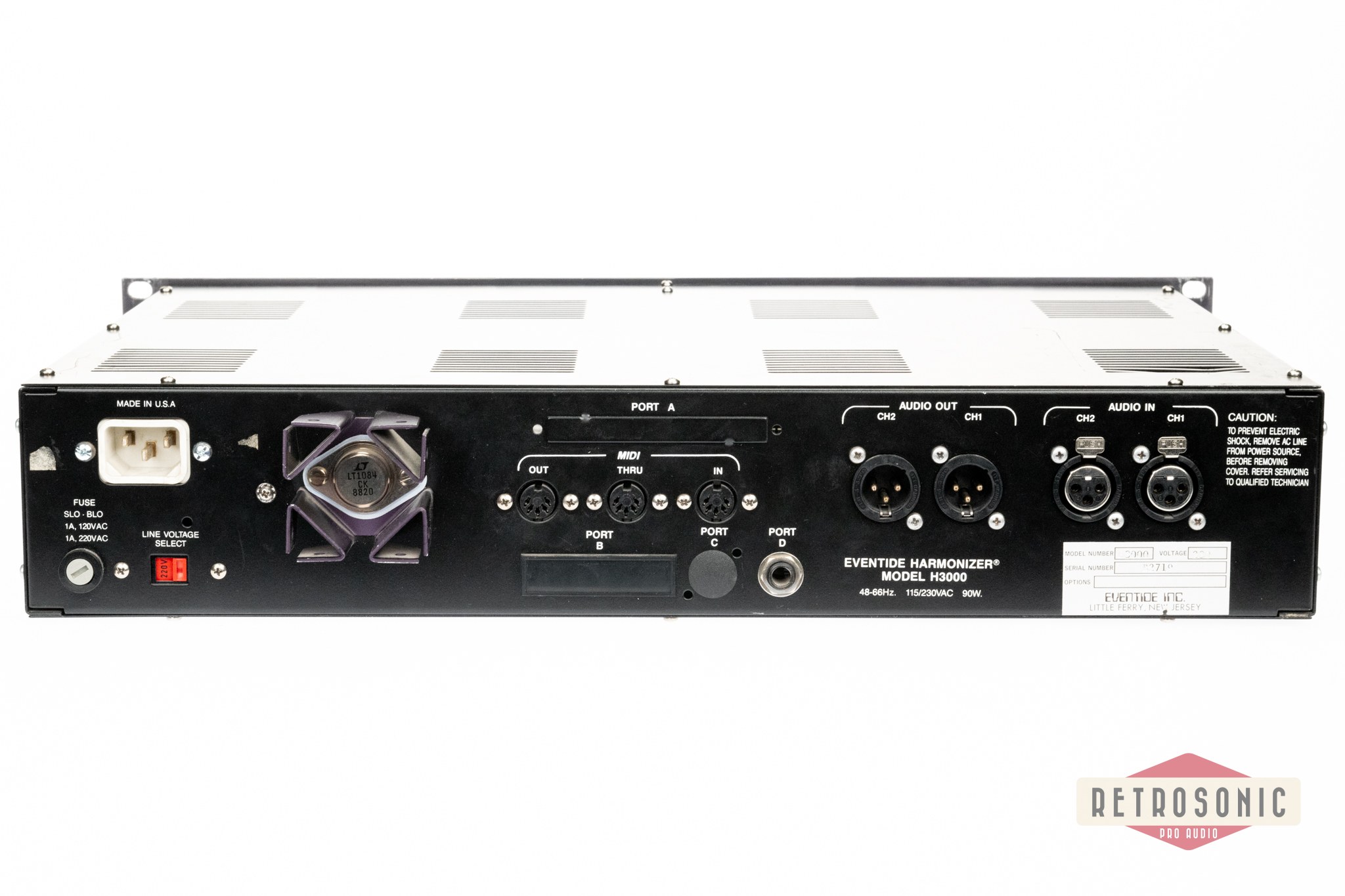 Eventide H3000 Ultra Harmonizer Black w. SE-program bank