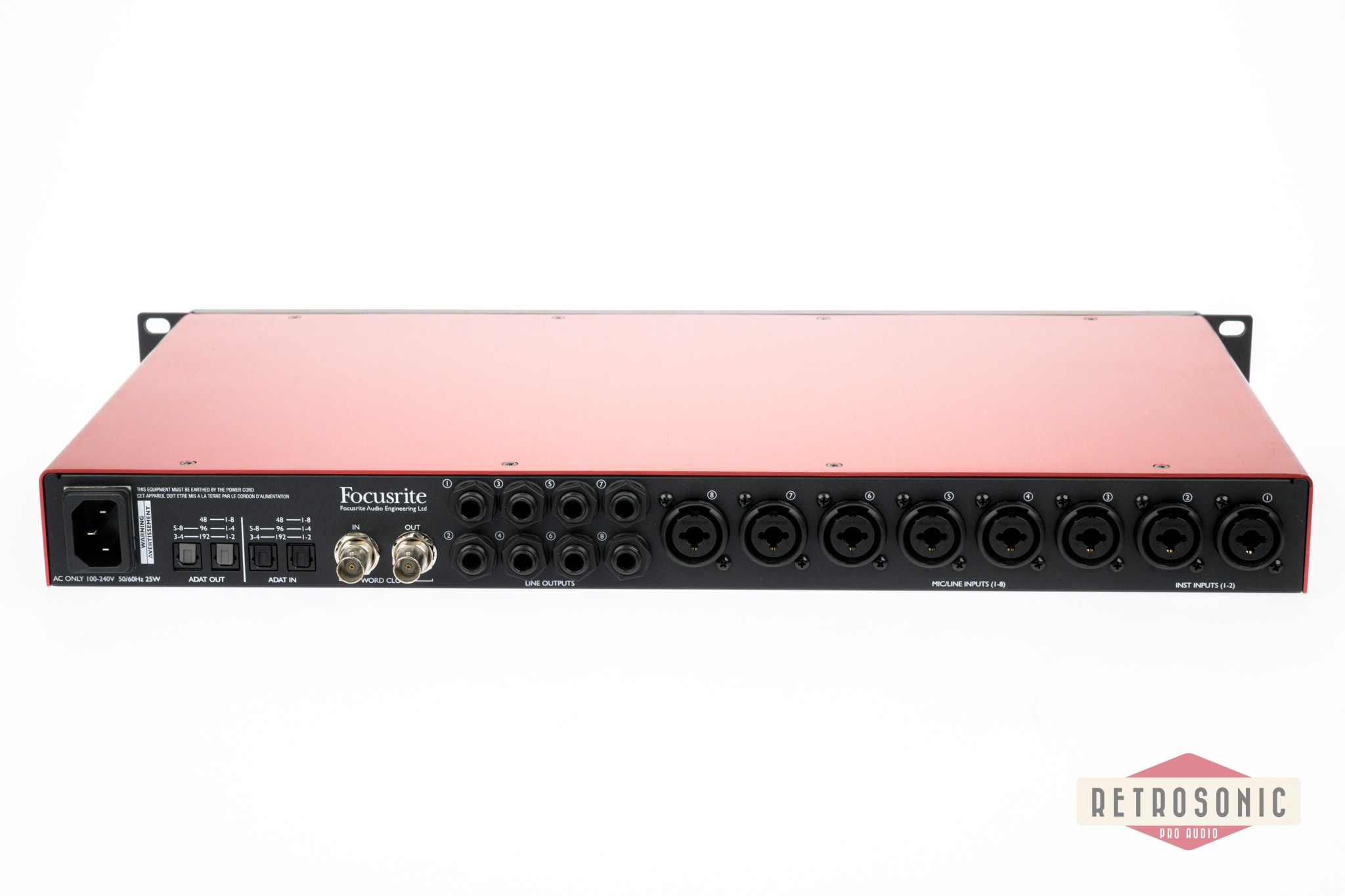 Focusrite Octopre dynamic 8-channel preamp