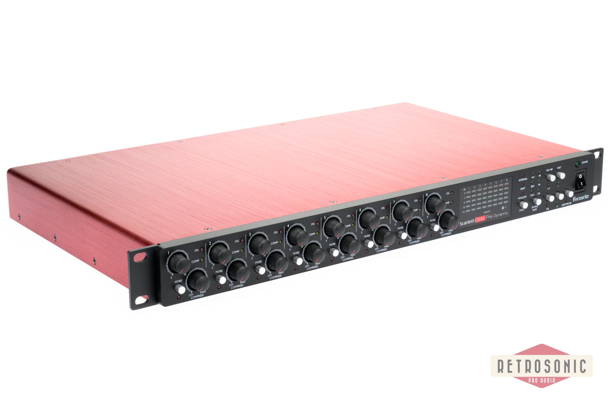 Focusrite Octopre dynamic 8-channel preamp