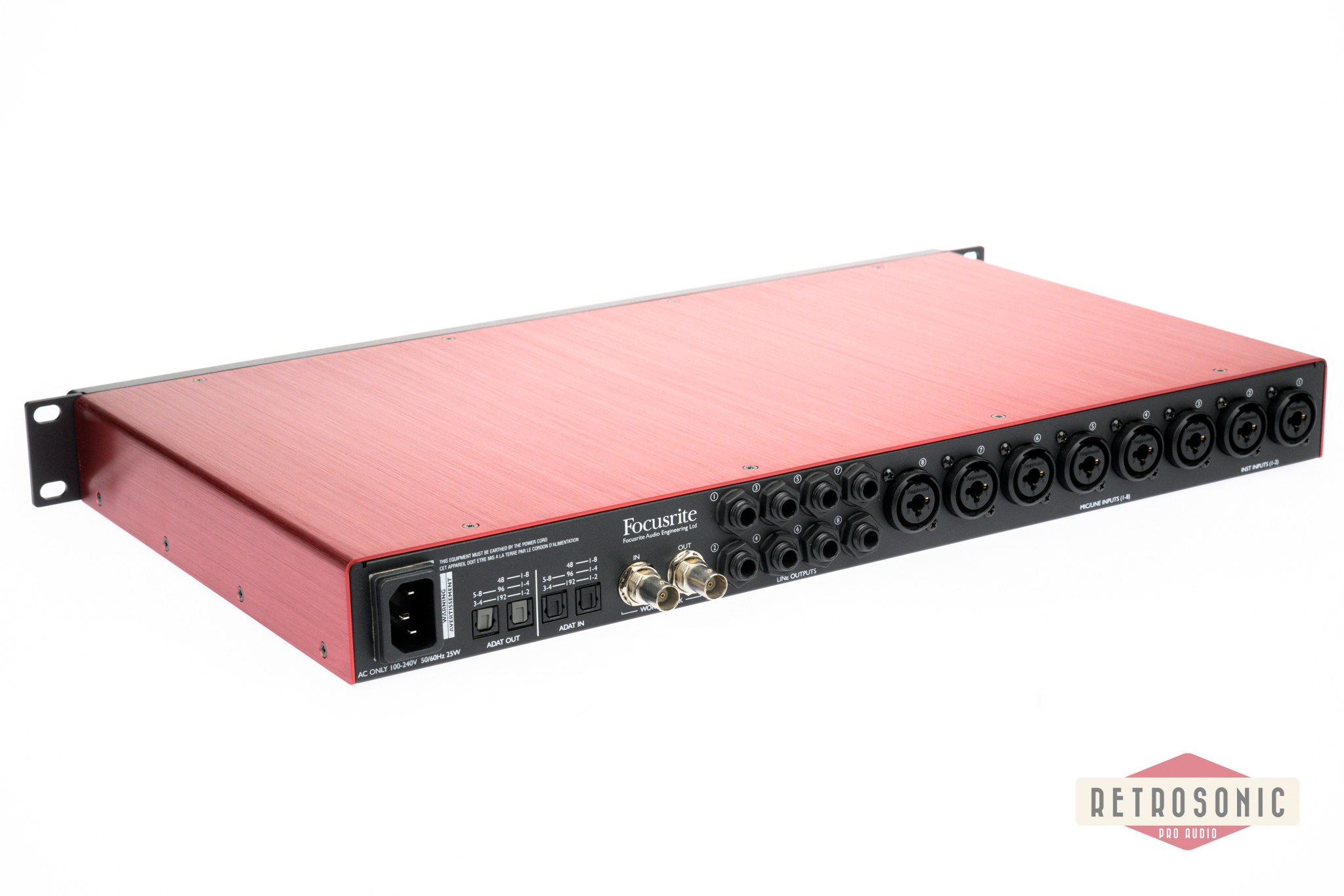 Focusrite Octopre dynamic 8-channel preamp