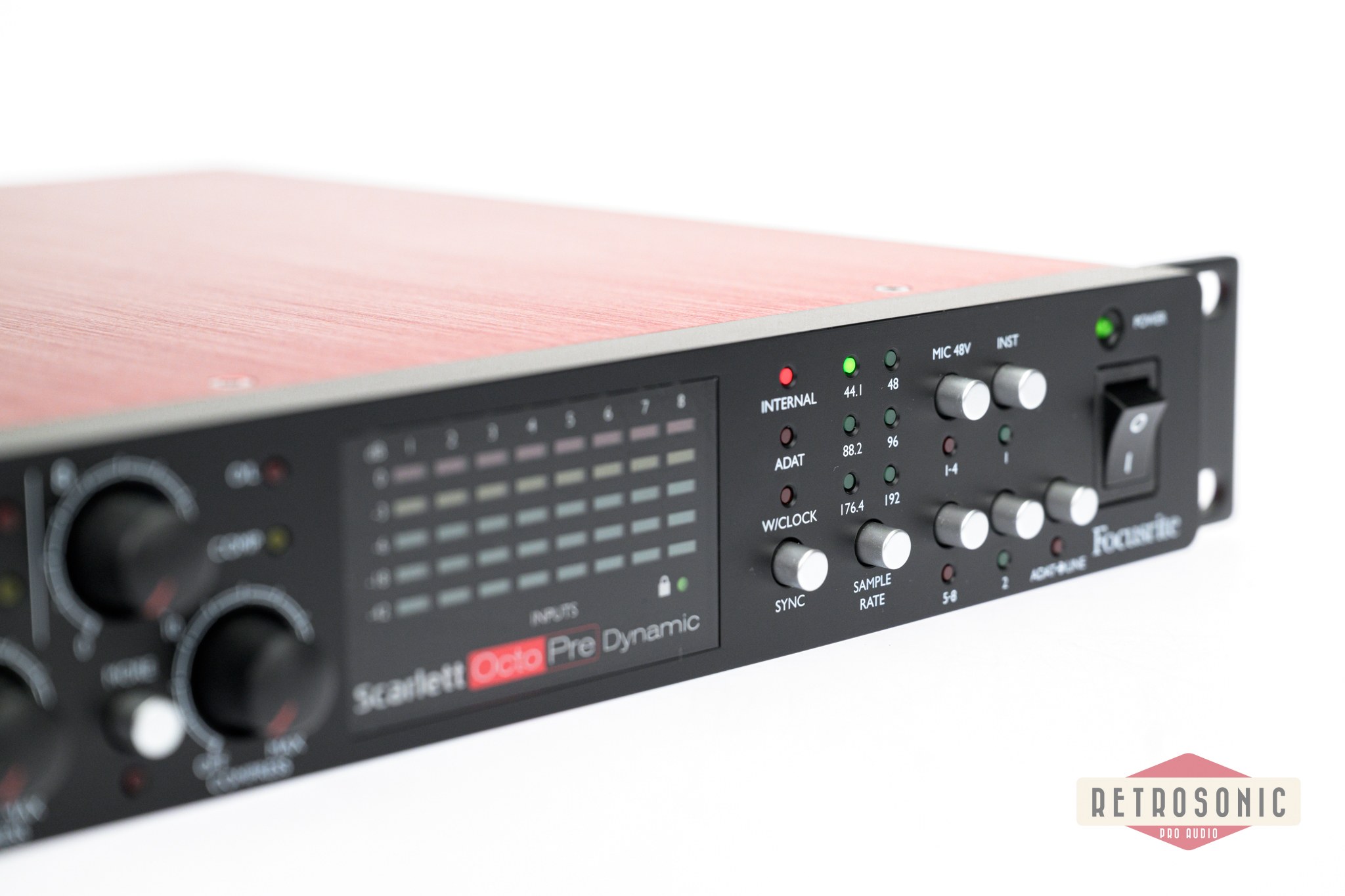 Focusrite Octopre dynamic 8-channel preamp