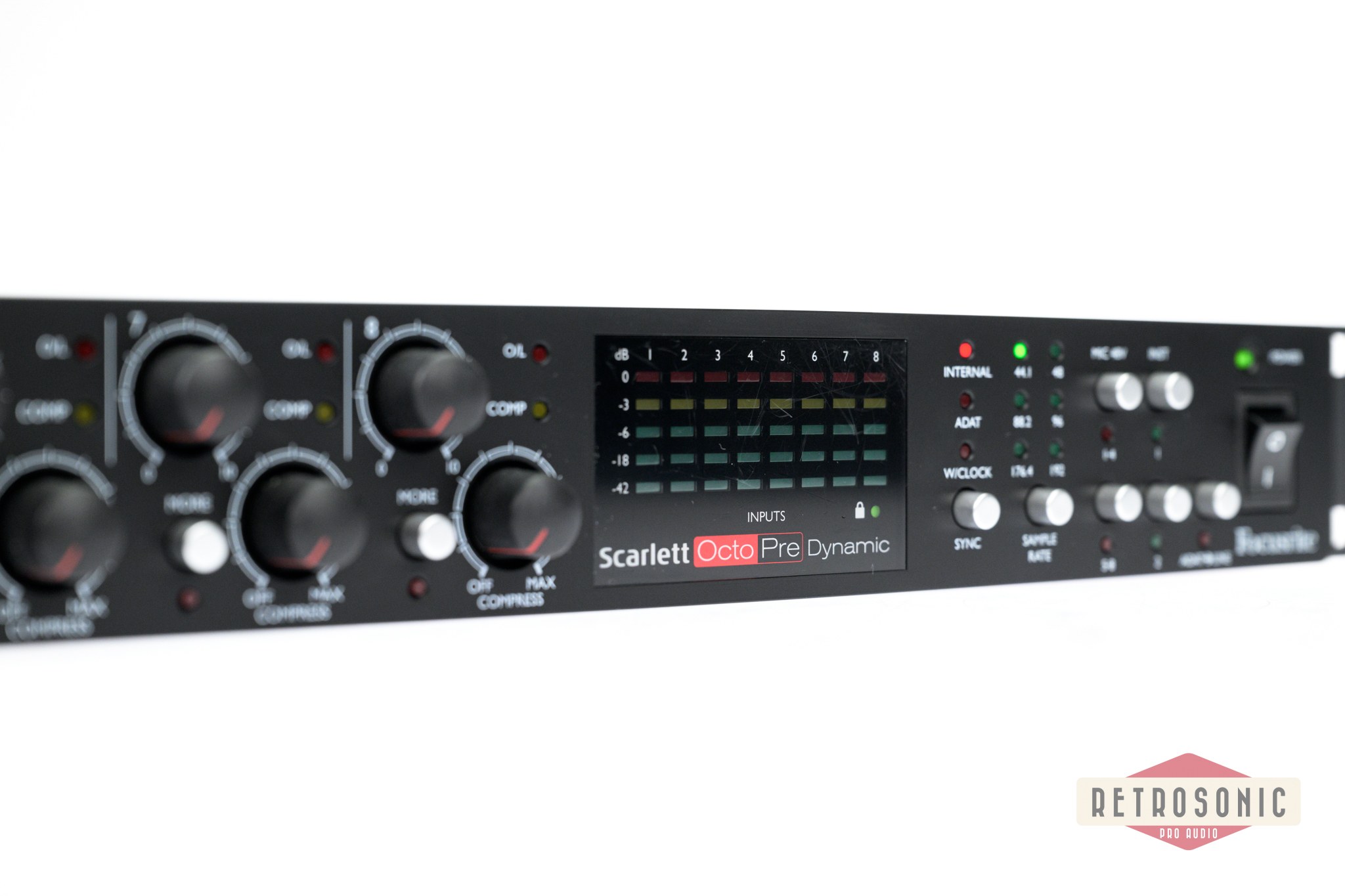 Focusrite Octopre dynamic 8-channel preamp