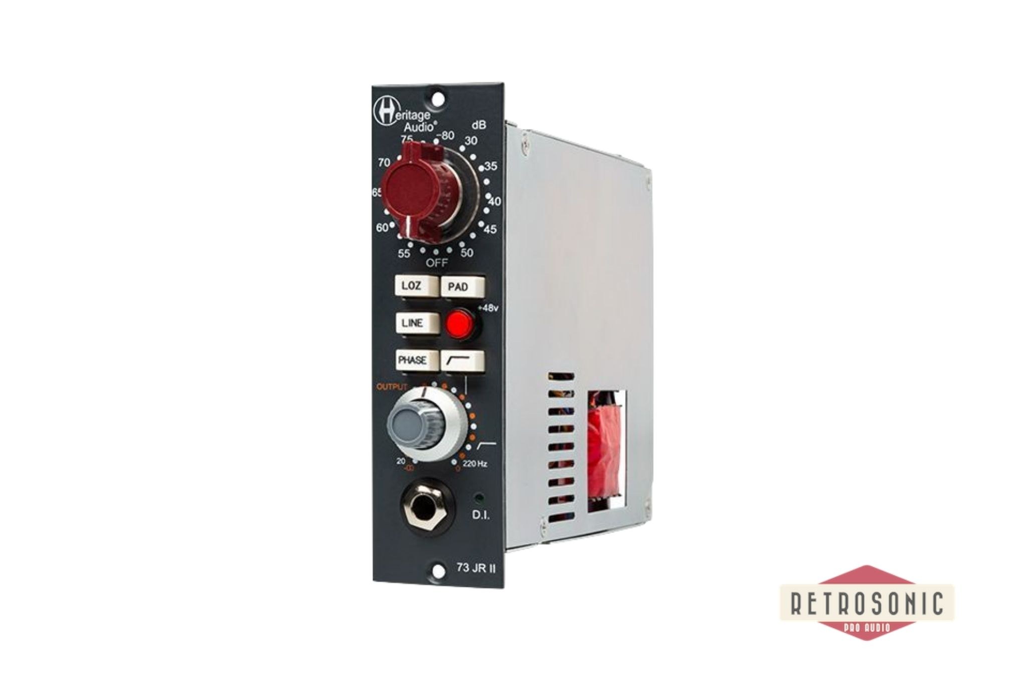 Heritage Audio 73JR II 500-series Mic Preamp DI