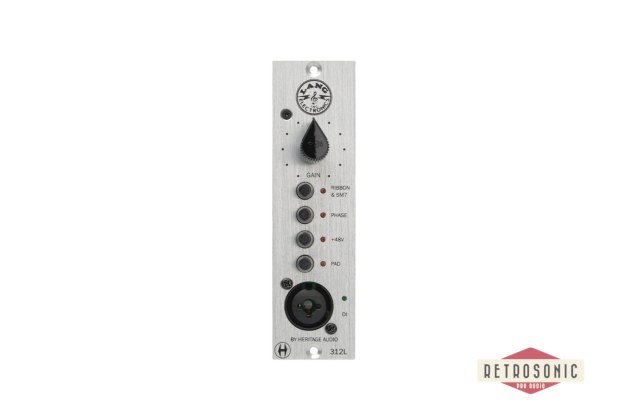 Heritage Audio LANG 312L 500 Series Preamp