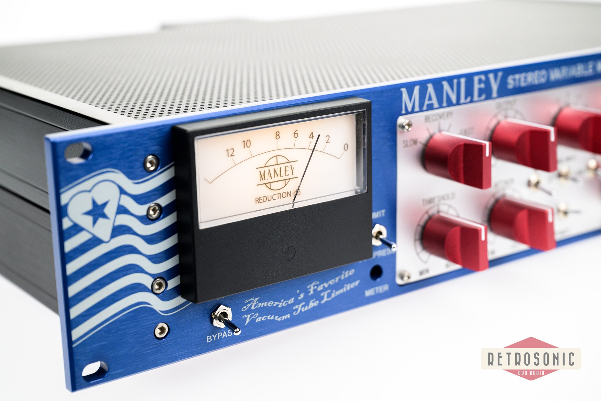 Manley Stereo Variable Mu with T-Bar Mod Option (30 Year Edition)