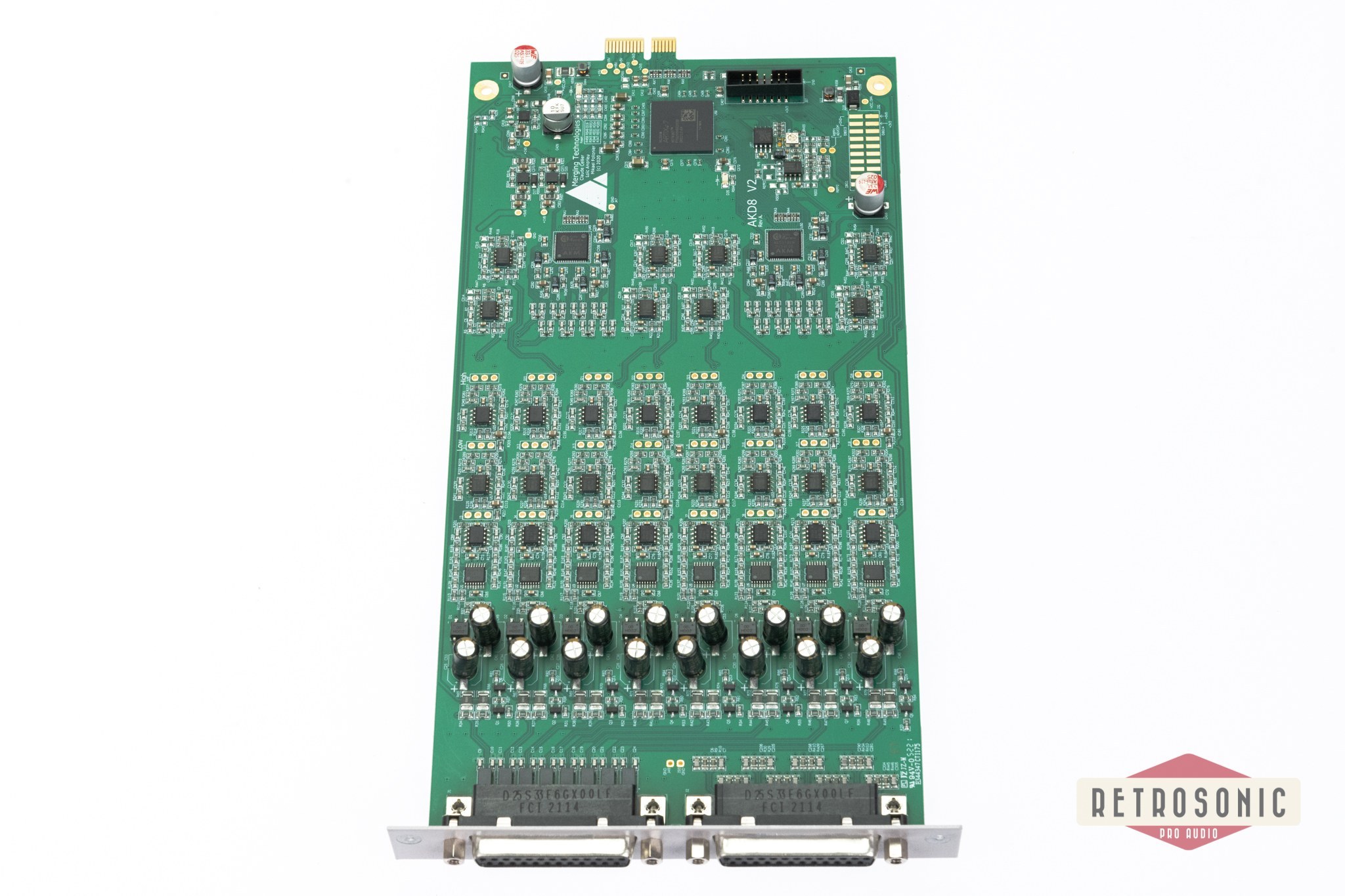 Merging AKDG8DS Horus/Hapi 8-Channel Mic/Line Dual Gain AD-module to 192 kHz