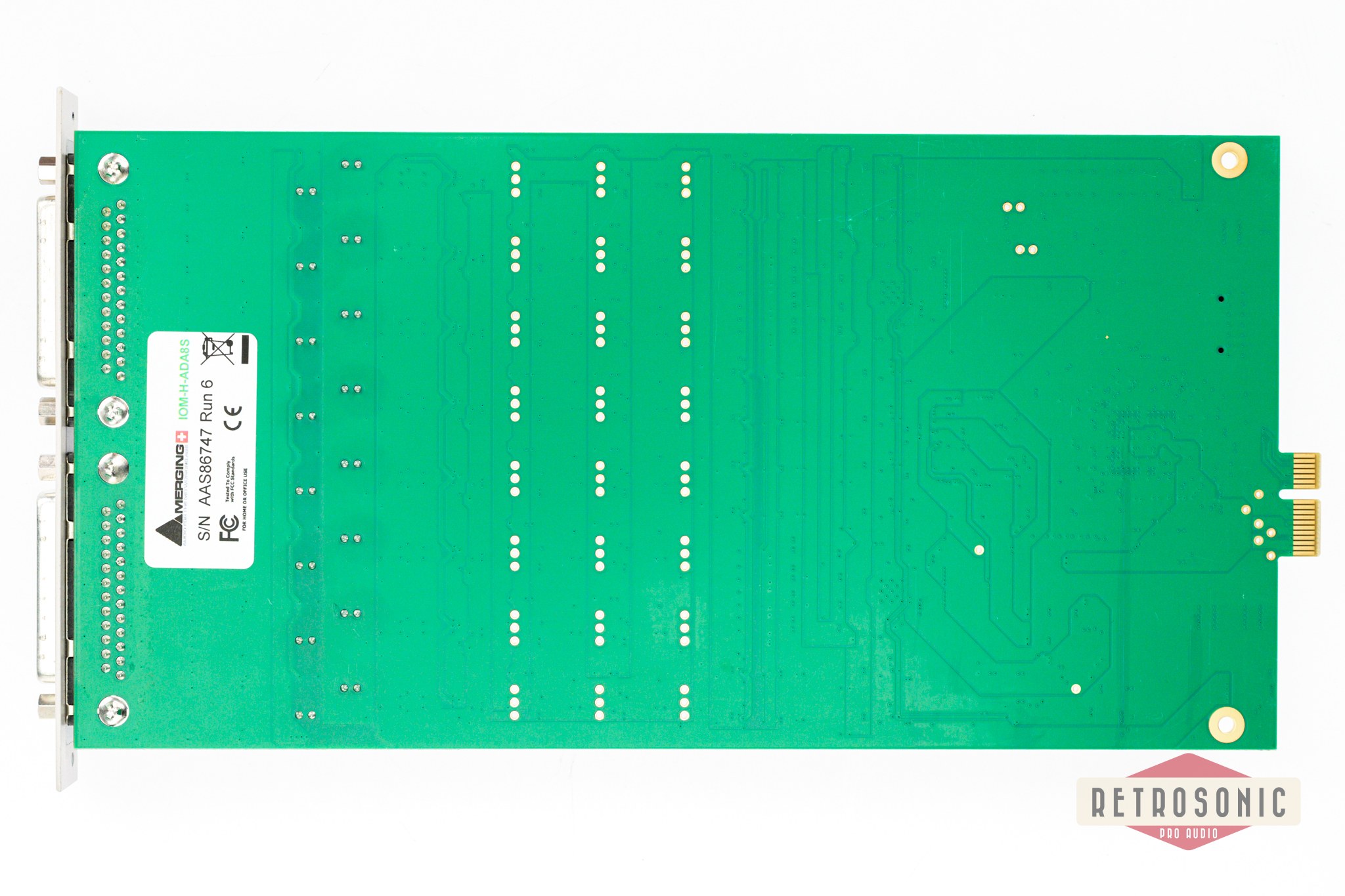 Merging Horus/Hapi 8 channel Mic/Line A/D & DA module up to 192 kHz V2