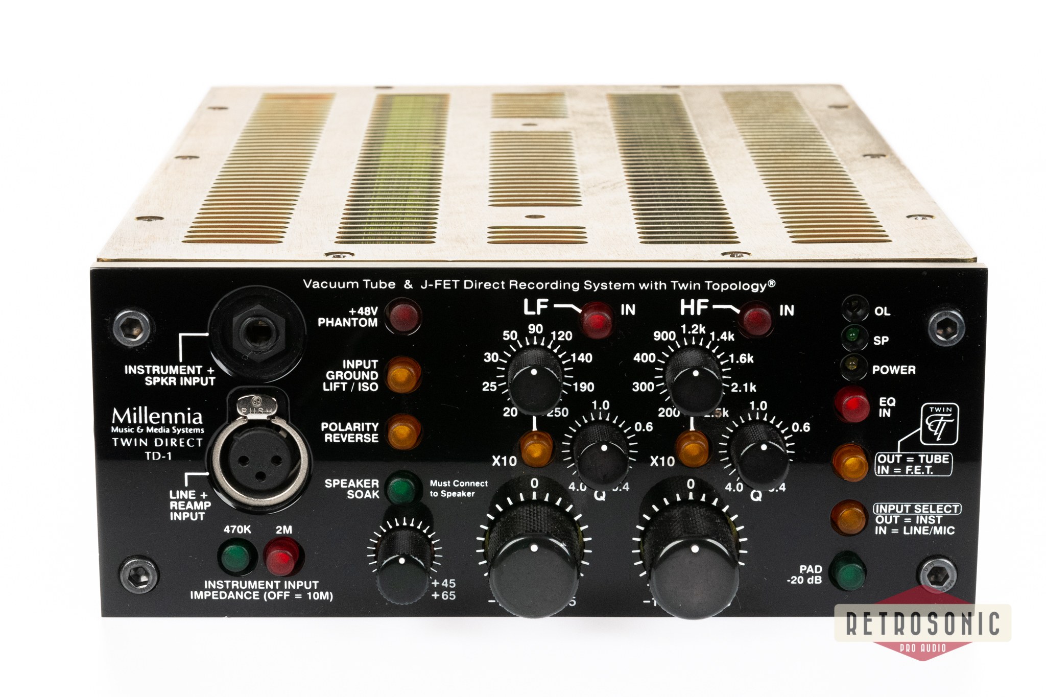 Millenia TD-1 Twin Topology Channel Strip