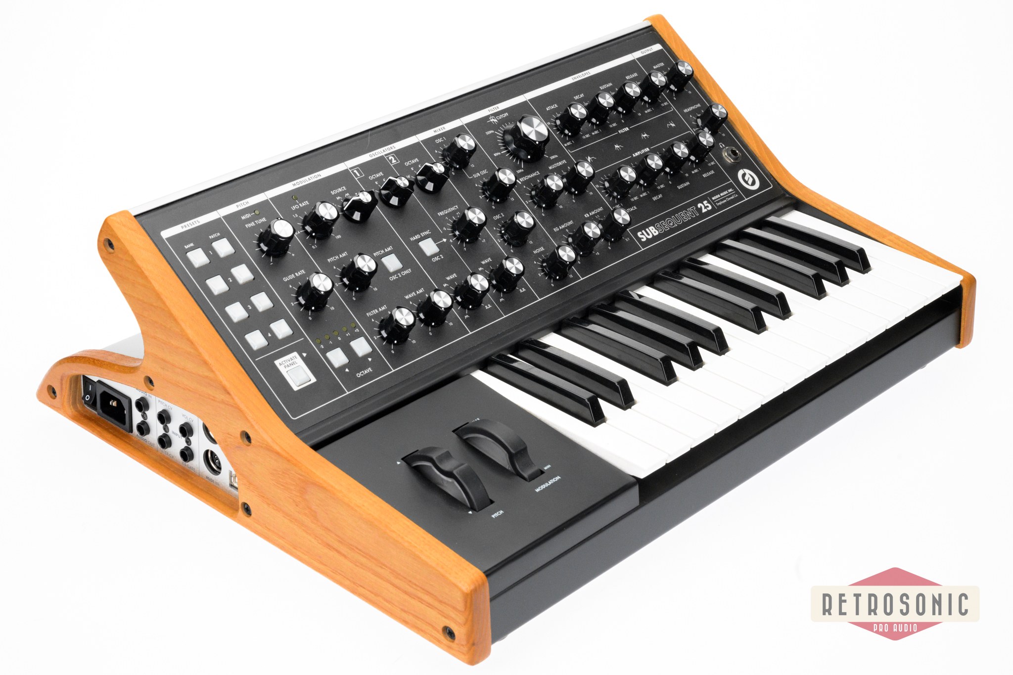 Moog subsequent 25 synthesizer