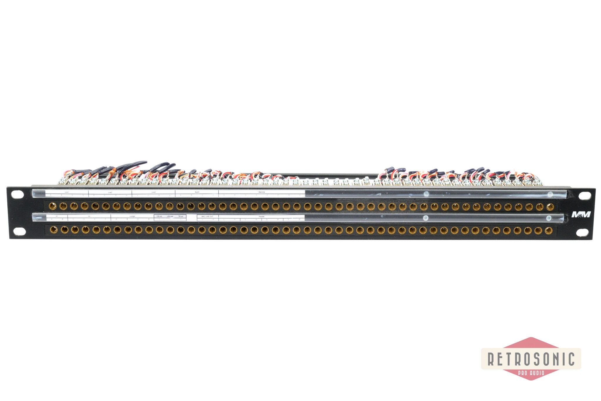 Mosses & Mitchell 96 Way Patchbay