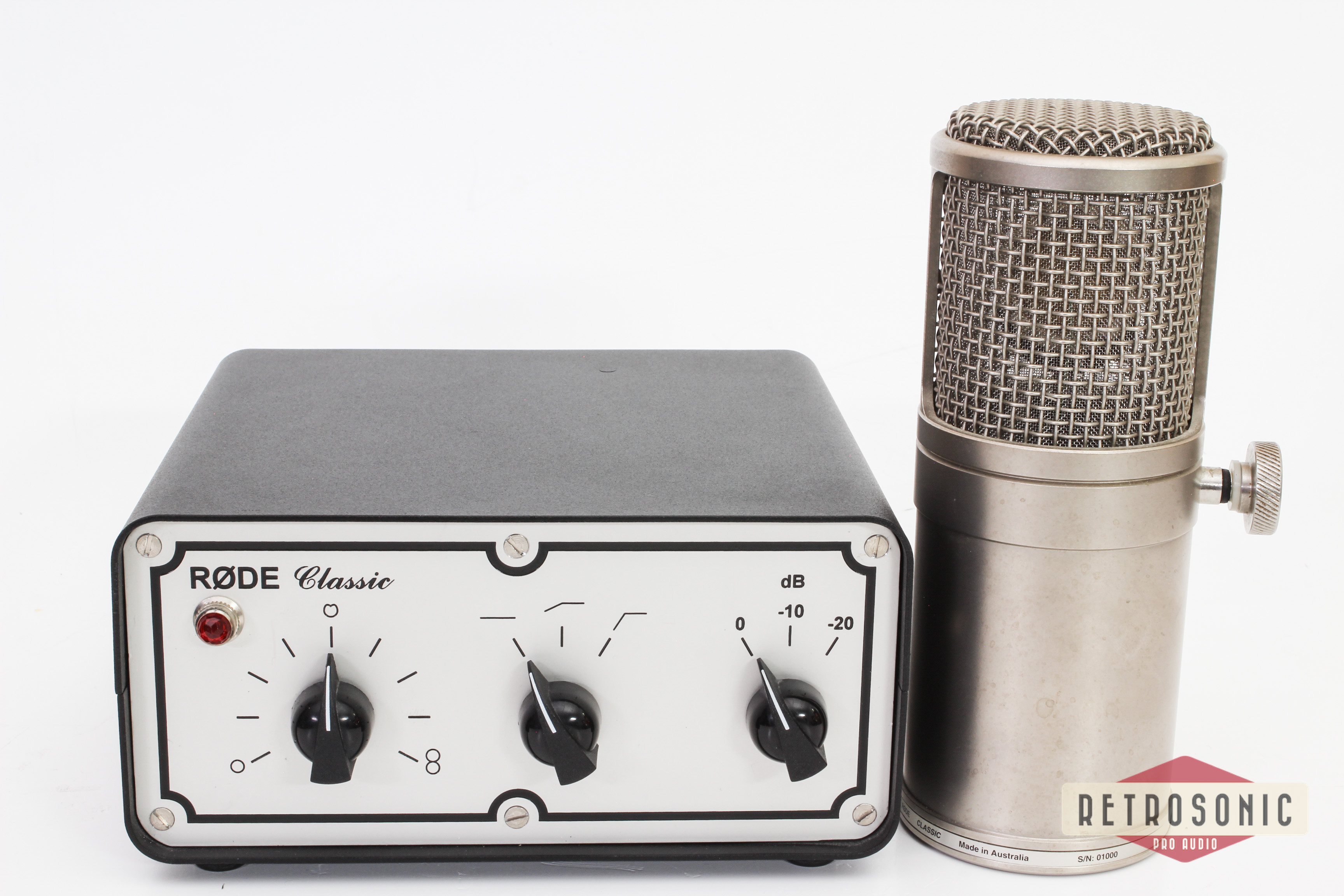 Rode Classic I Tube microphones.