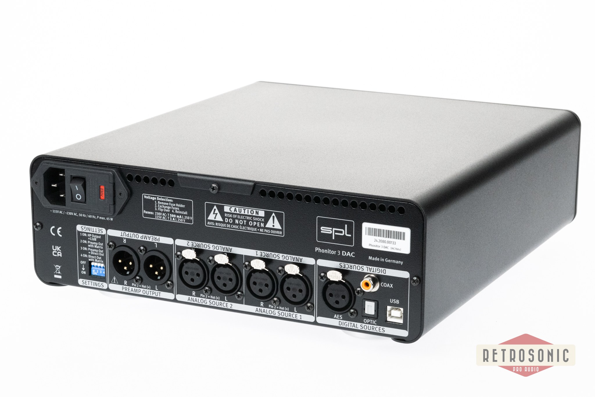 SPL Phonitor 3 DAC