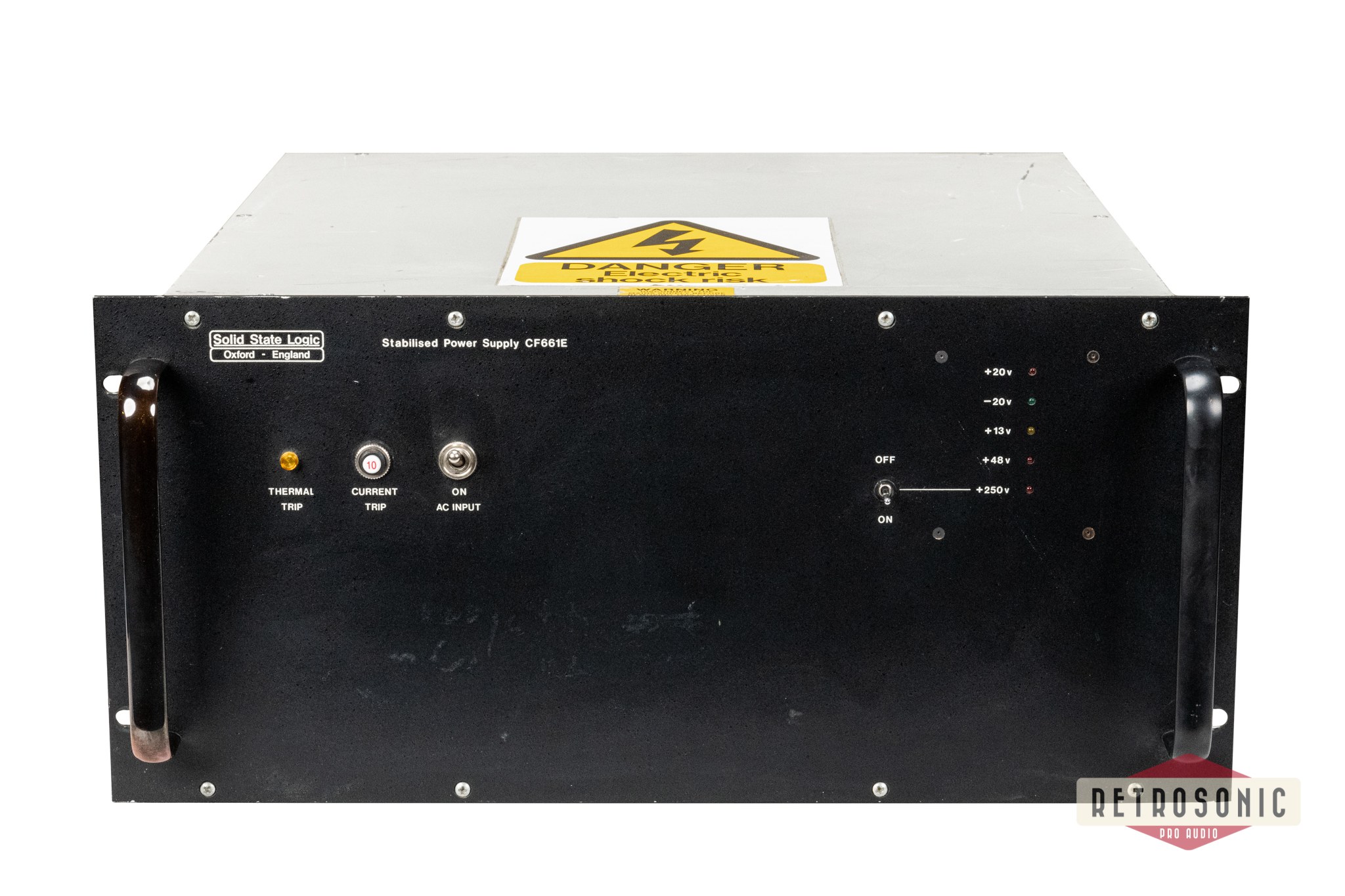 SSL 4000 E/G Stabilised Console Power Supply CF661F #661E1471