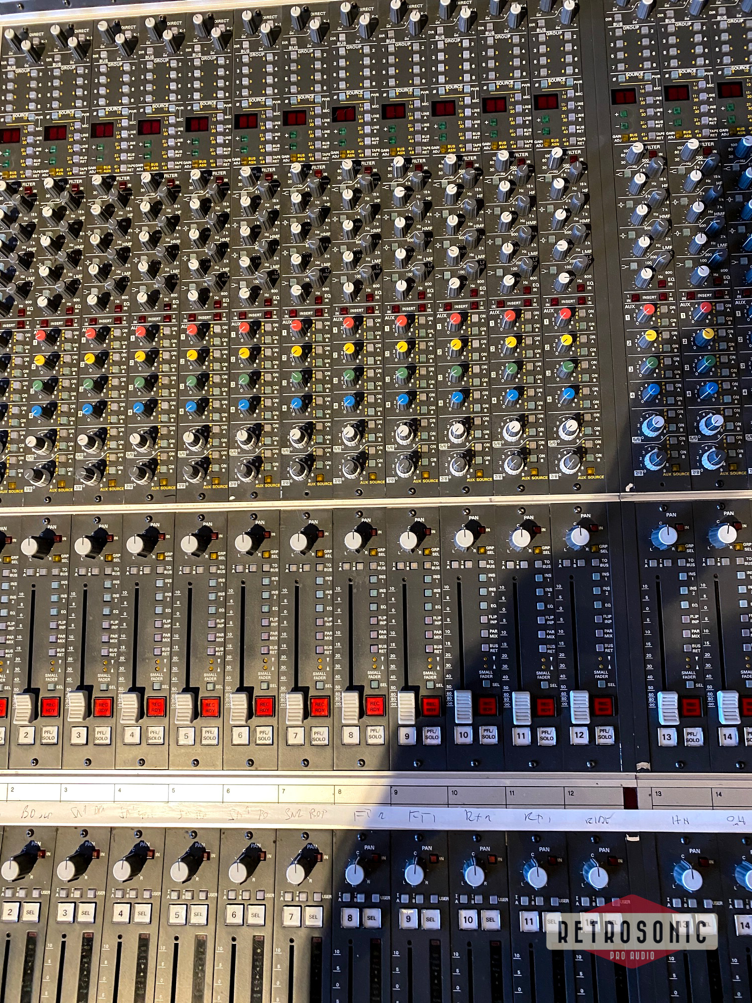 Studer 994A Inline Mixing Console with 52 Mono and 4 Stereo Mic Pres