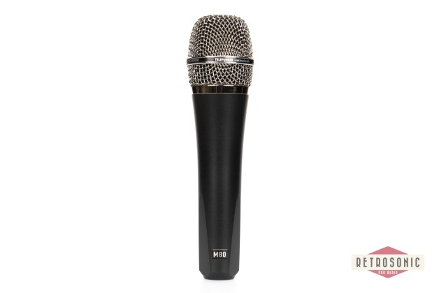 Telefunken M80 Dynamic Mic Black with Black Nickel grille