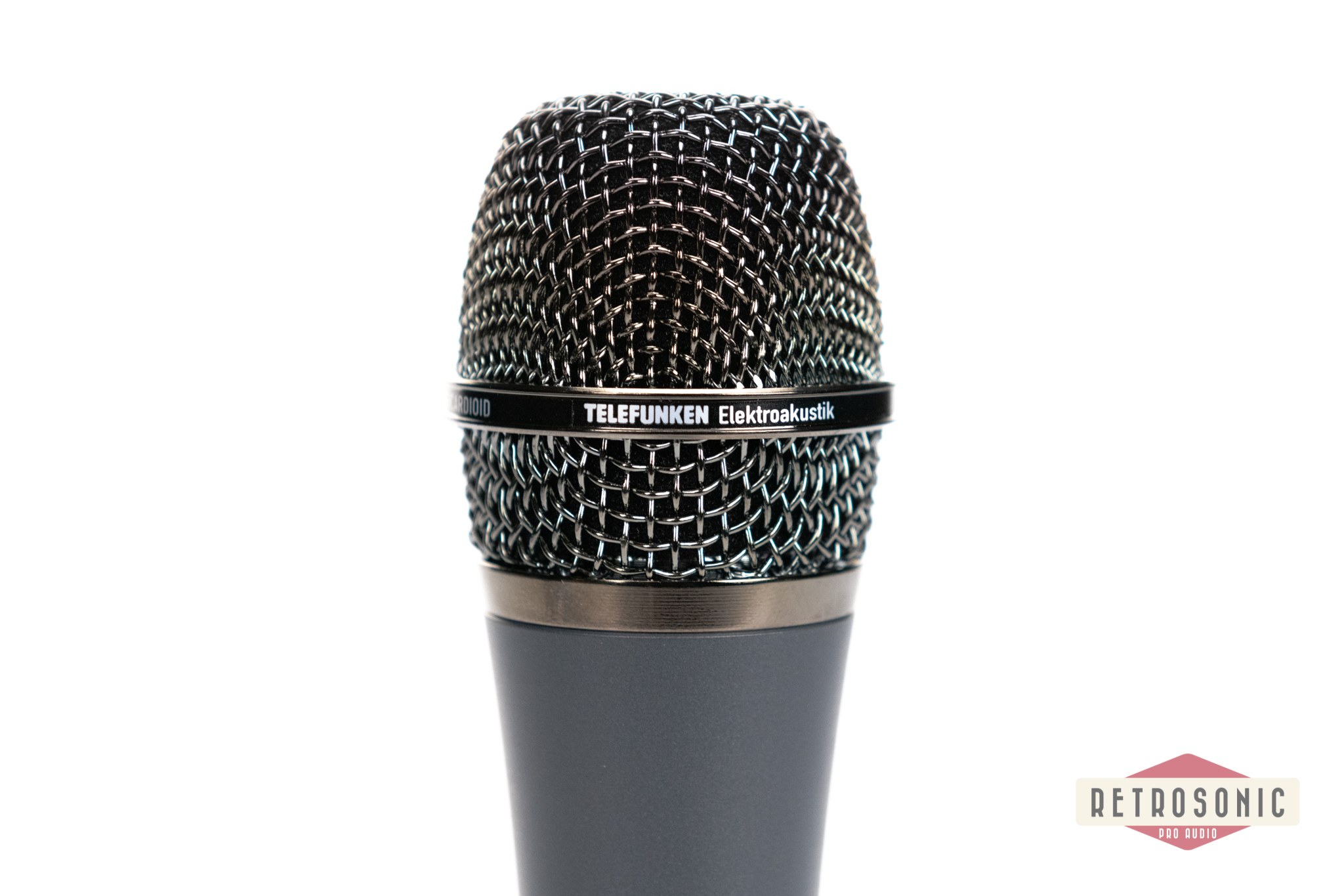 Telefunken M81 Dynamic Microphone Gray with Black Nickel grille