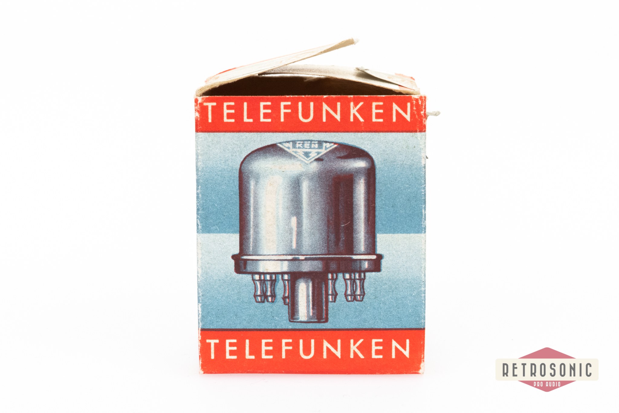 Telefunken VF14 Tube #470 from September 1957 in Original Box