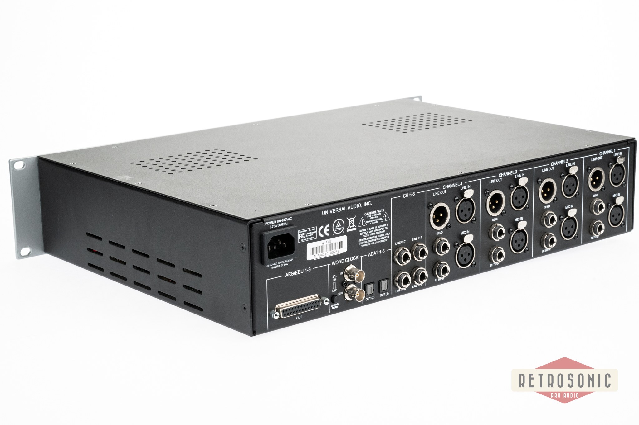 UA 4-710d 4-Channel Preamp