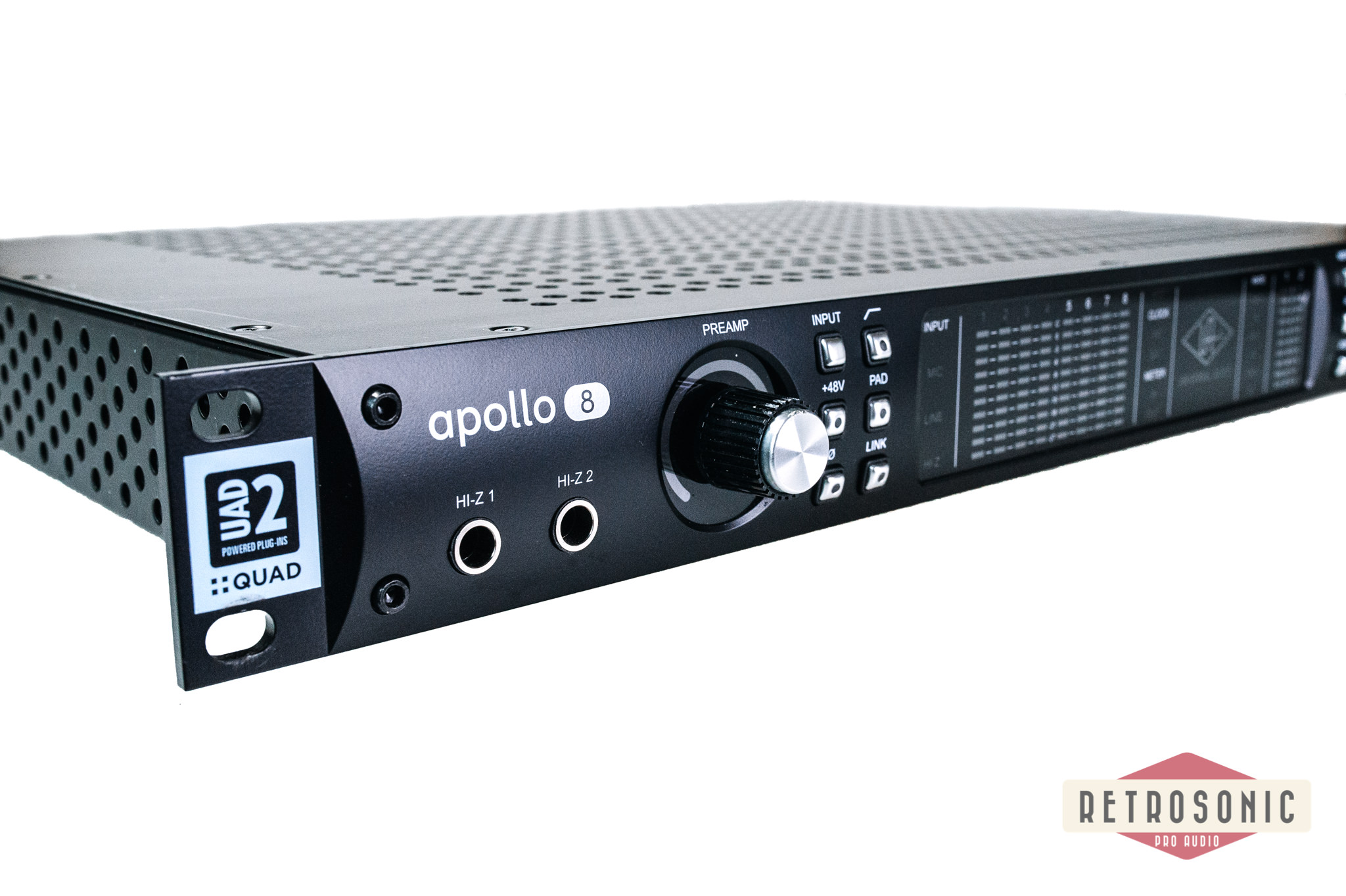 UA Apollo 8 Quad Audio MK2 Interface Black. TB2 (used)