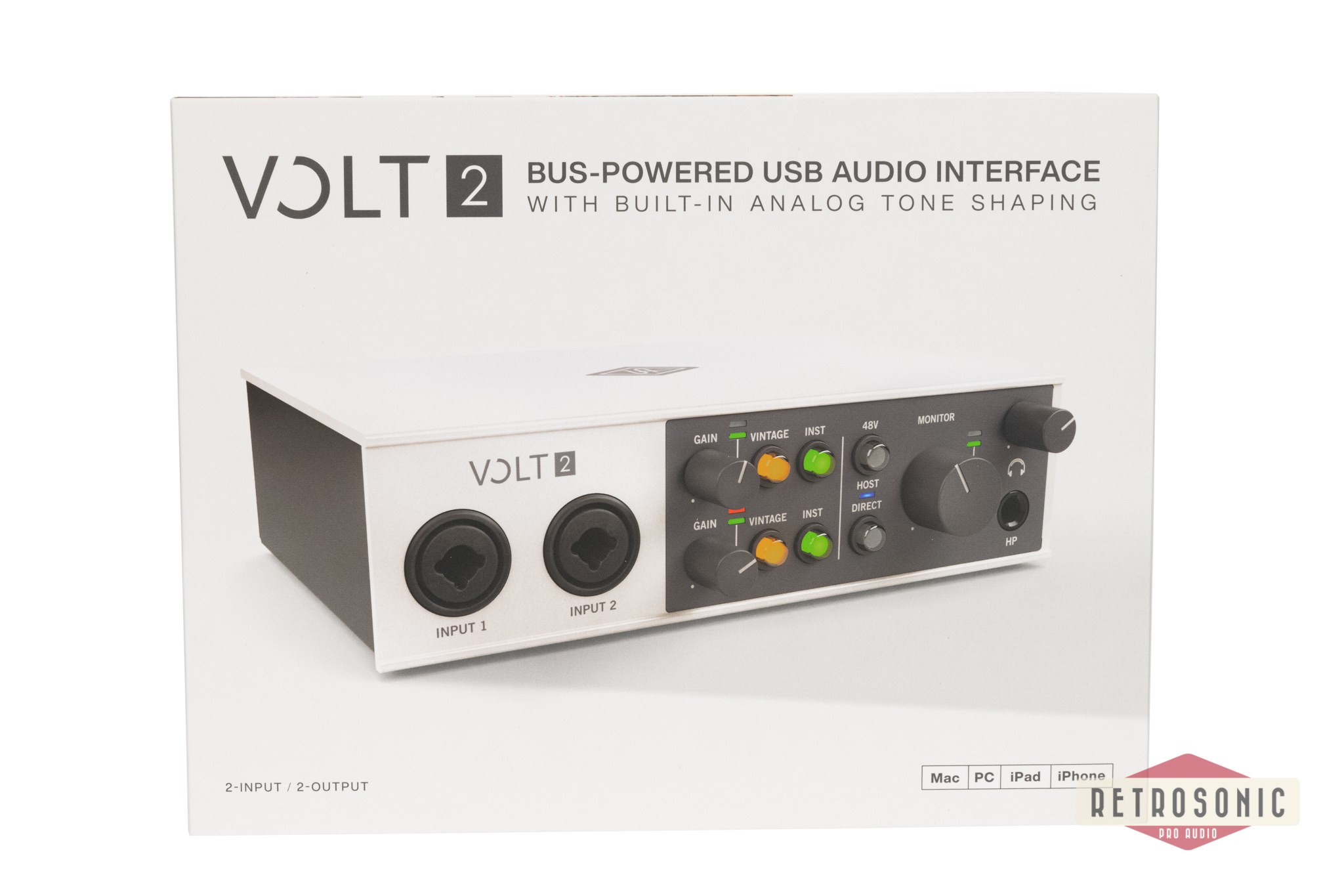 Universal Audio VOLT2 USB Recording Studio